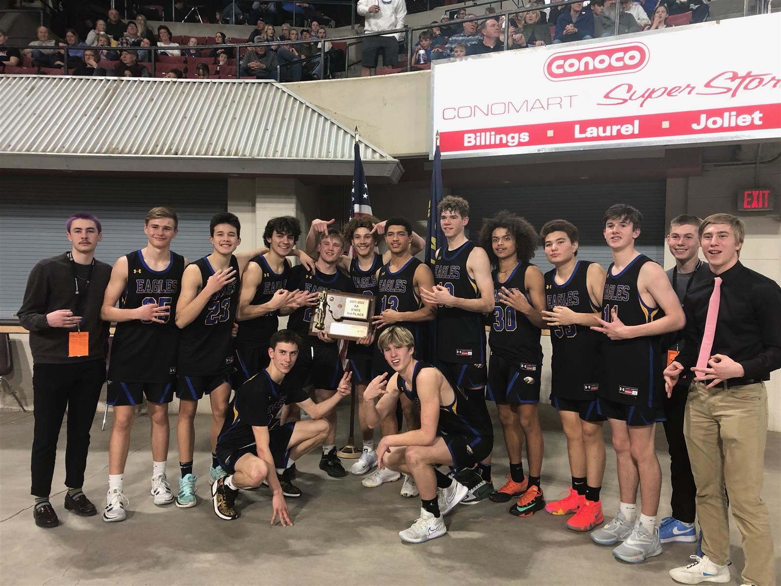 2022 3rd Place Eagles